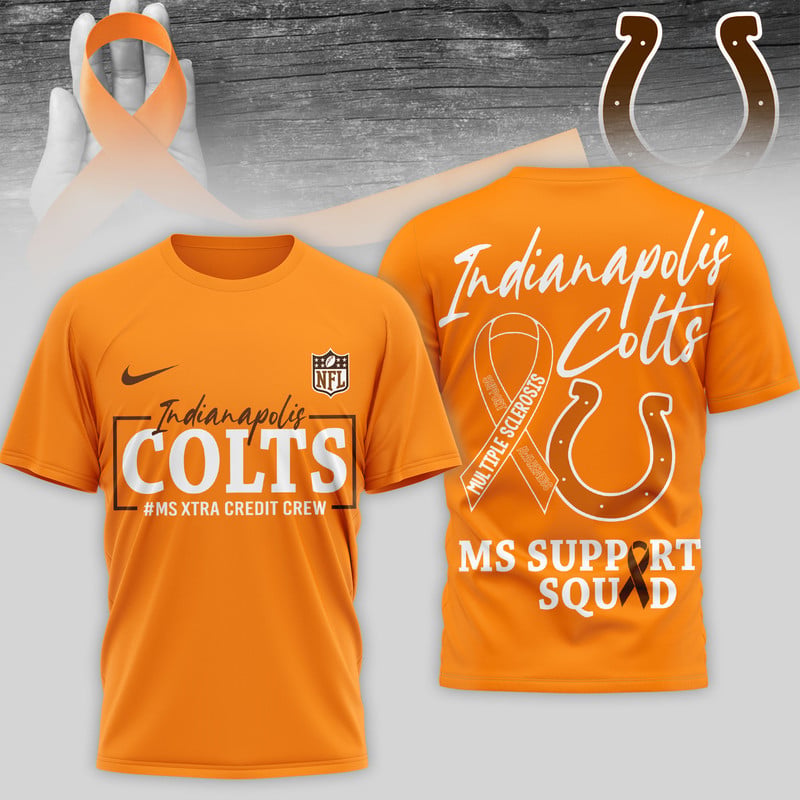 Indianapolis Colts | Premium NFL MS Support 3D T-Shirt