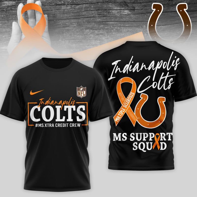 Indianapolis Colts | Premium NFL MS Support 3D T-Shirt - Image 2