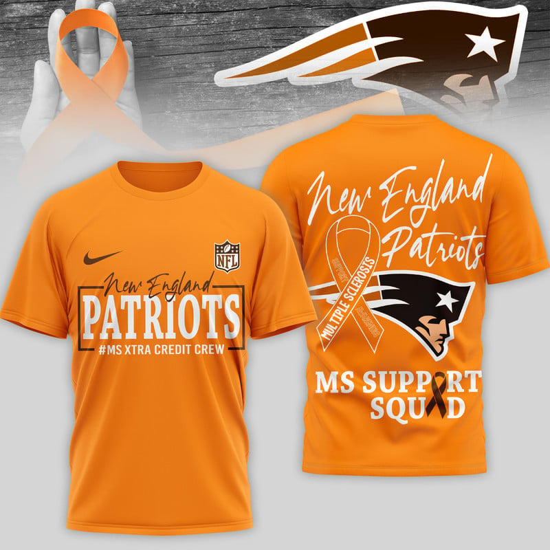 New England Patriots | Premium NFL MS Support 3D T-Shirt