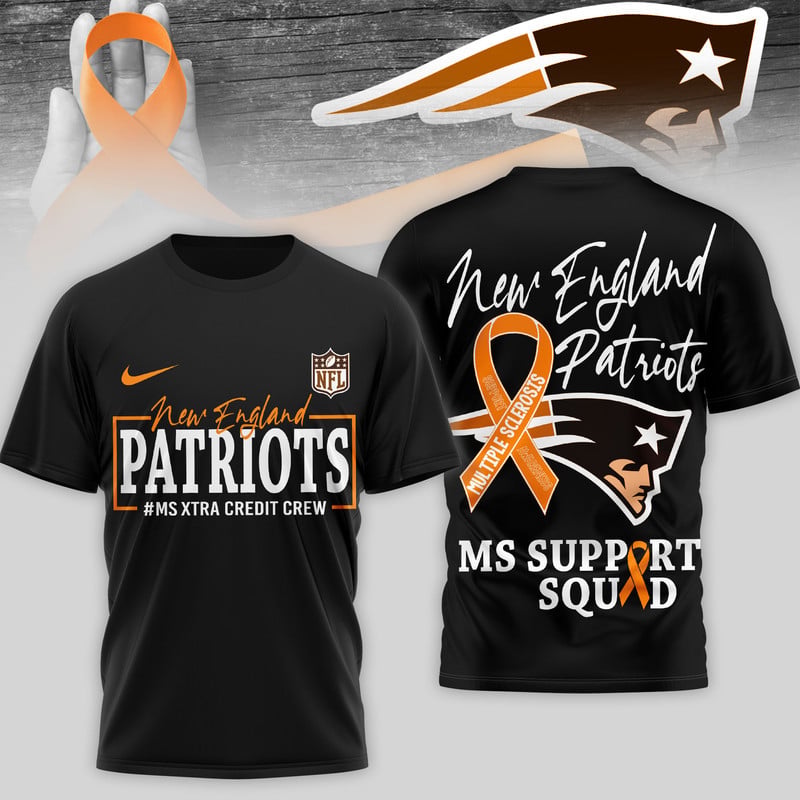 New England Patriots | Premium NFL MS Support 3D T-Shirt - Image 2