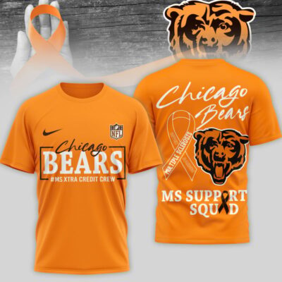 Chicago Bears | Premium NFL MS Support 3D T-Shirt