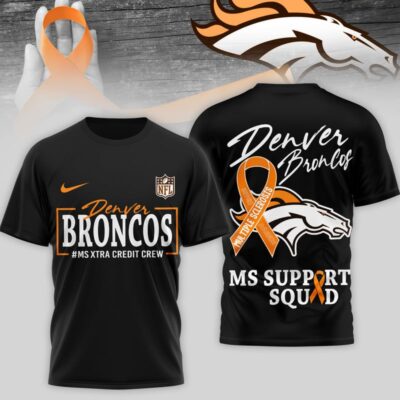 Denver Broncos | Premium NFL MS Support 3D T-Shirt