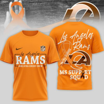 Los Angeles Rams | Premium NFL MS Support 3D T-Shirt