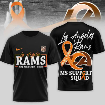 Los Angeles Rams | Premium NFL MS Support 3D T-Shirt