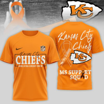 Kansas City Chiefs | Premium NFL MS Support 3D T-Shirt