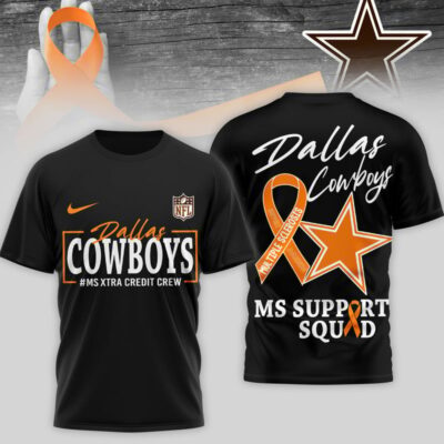 Dallas Cowboys | Premium NFL MS Support 3D T-Shirt