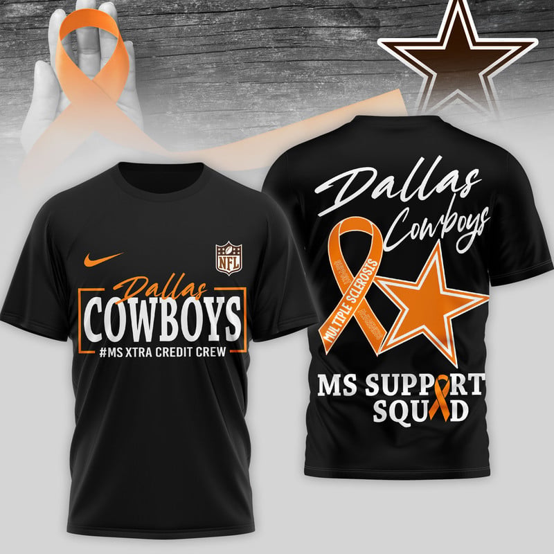 Dallas Cowboys | Premium NFL MS Support 3D T-Shirt - Image 2