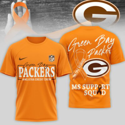 Green Bay Packers | Premium NFL MS Support 3D T-Shirt