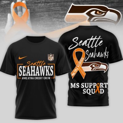 Seattle Seahawks | Premium NFL MS Support 3D T-Shirt