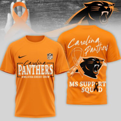 Carolina Panthers | Premium NFL MS Support 3D T-Shirt