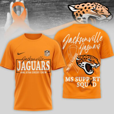 Jacksonville Jaguars | Premium NFL MS Support 3D T-Shirt