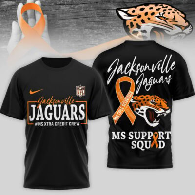 Jacksonville Jaguars | Premium NFL MS Support 3D T-Shirt