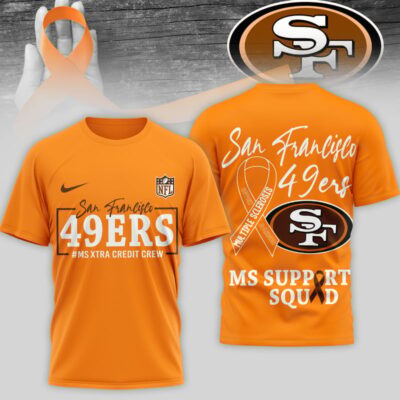 San Francisco 49ers | Premium NFL MS Support 3D T-Shirt