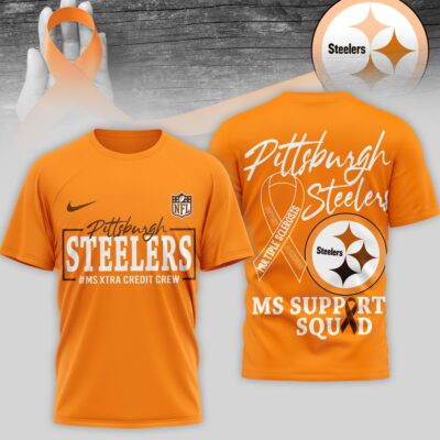 Pittsburgh Steelers | Premium NFL MS Support 3D T-Shirt