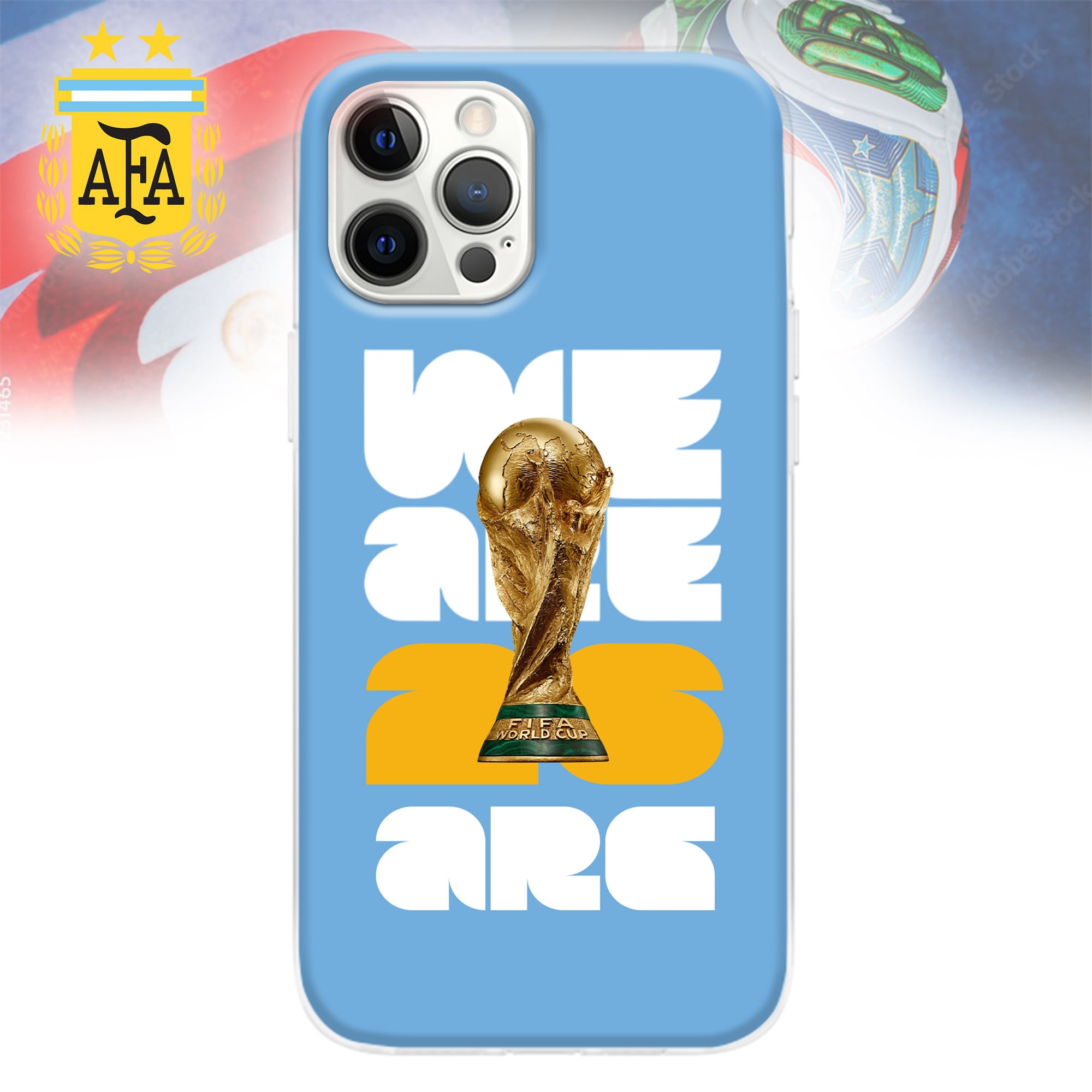Premium WC26 We Are Agrentina Phone Case NP