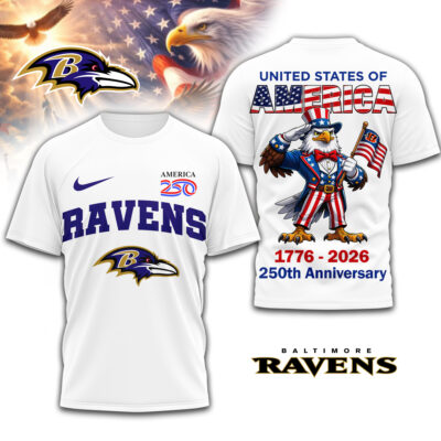 Baltimore Ravens | Premium NFL American 250 3D Shirt