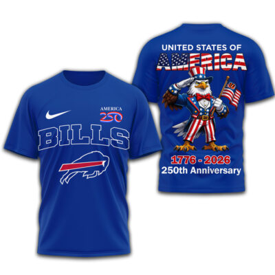 Buffalo Bills | Premium NFL American 250 3D Shirt