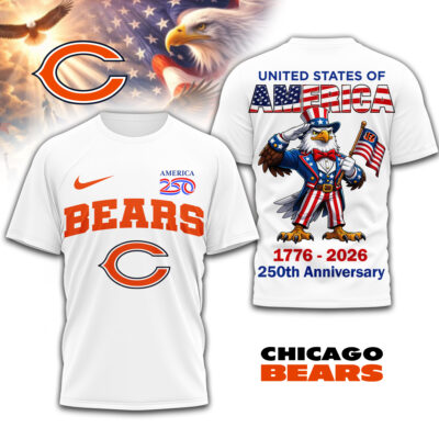 Chicago Bears | Premium NFL American 250 3D Shirt