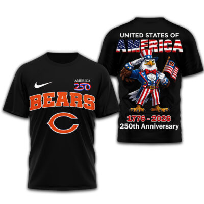 Chicago Bears | Premium NFL American 250 3D Shirt