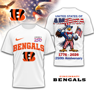 Cincinnati Bengals | Premium NFL American 250 3D Shirt