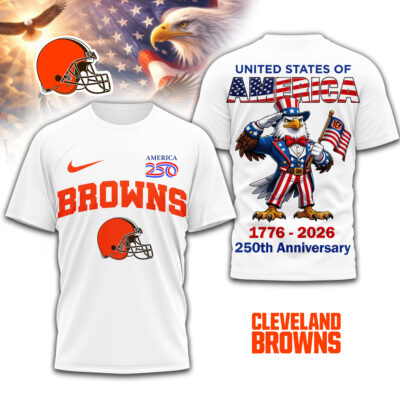 Cleveland Browns | Premium NFL American 250 3D Shirt