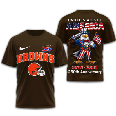 Cleveland Browns | Premium NFL American 250 3D Shirt