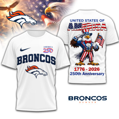 Denver Broncos | Premium NFL American 250 3D Shirt
