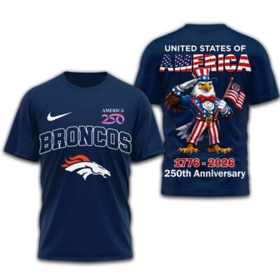 Denver Broncos | Premium NFL American 250 3D Shirt
