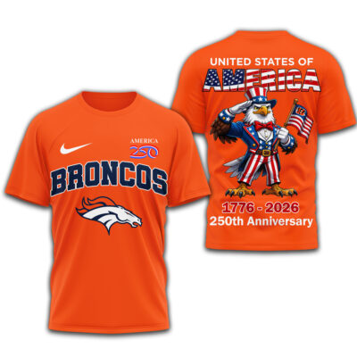 Denver Broncos | Premium NFL American 250 3D Shirt