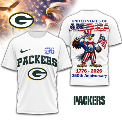 Green Bay Packers | Premium NFL American 250 3D Shirt