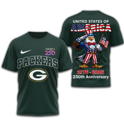 Green Bay Packers | Premium NFL American 250 3D Shirt