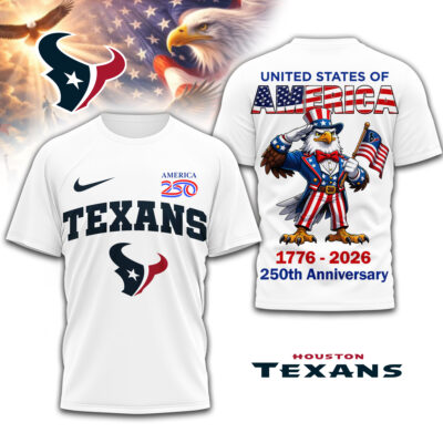 Houston Texans | Premium NFL American 250 3D Shirt