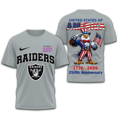 Las Vegas Raiders | Premium NFL American 250 3D Shirt