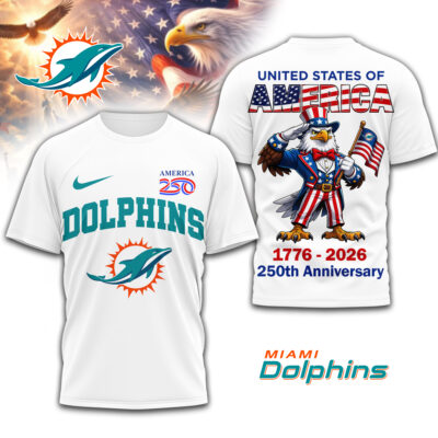 Miami Dolphins | Premium NFL American 250 3D Shirt