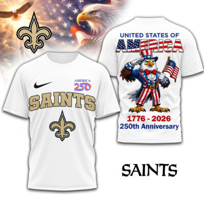 New Orleans Saints | Premium NFL American 250 3D Shirt