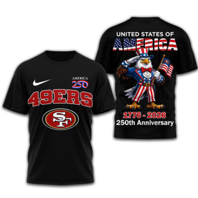 San Francisco 49ers | Premium NFL American 250 3D Shirt