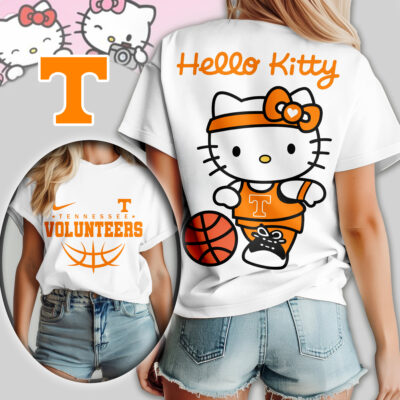 Tennessee Volunteers | Premium NCAA Hello Kitty Basketball Women Shirt