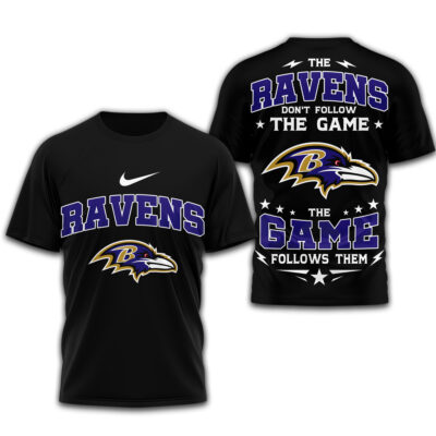 Baltimore Ravens | Premium NFL Rule The Field 3D Shirt