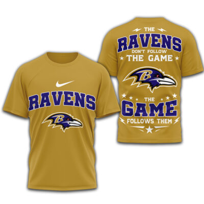 Baltimore Ravens | Premium NFL Rule The Field 3D Shirt