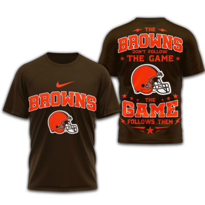 Cleveland Browns | Premium NFL Rule The Field 3D Shirt