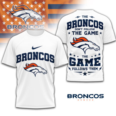 Denver Broncos | Premium NFL Rule The Field 3D Shirt