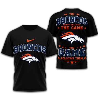 Denver Broncos | Premium NFL Rule The Field 3D Shirt