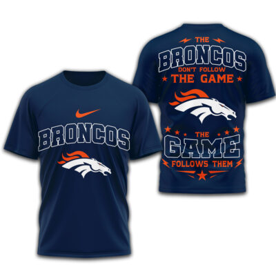 Denver Broncos | Premium NFL Rule The Field 3D Shirt