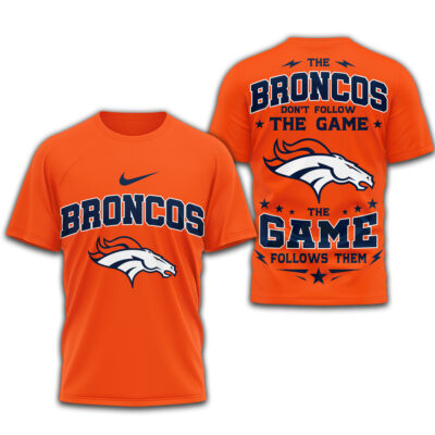Denver Broncos | Premium NFL Rule The Field 3D Shirt