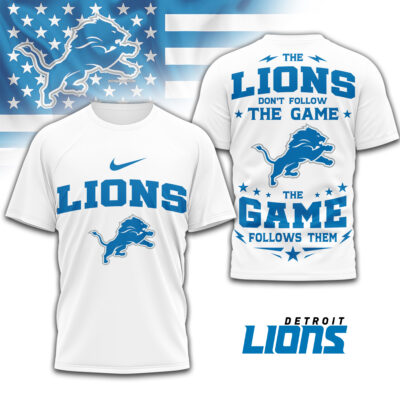 Detroit Lions | Premium NFL Rule The Field 3D Shirt