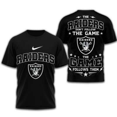 Las Vegas Raiders | Premium NFL Rule The Field 3D Shirt