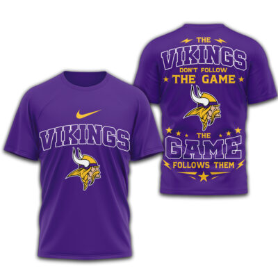 Minnesota Vikings | Premium NFL Rule The Field 3D Shirt