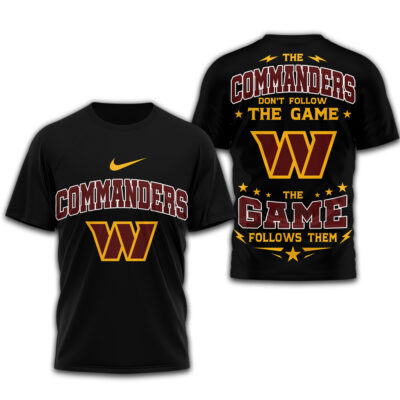 Washington Commanders | Premium NFL Rule The Field 3D Shirt