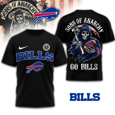 Buffalo Bills | Premium NFL Sons of Anarchy 3D Shirt