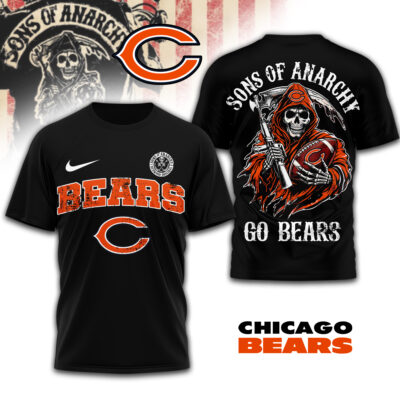 Chicago Bears | Premium NFL Sons of Anarchy 3D Shirt - XL
